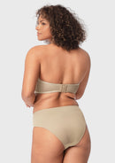 Bella Sheer Mesh Unlined Underwire Strapless Balconette Bra-18