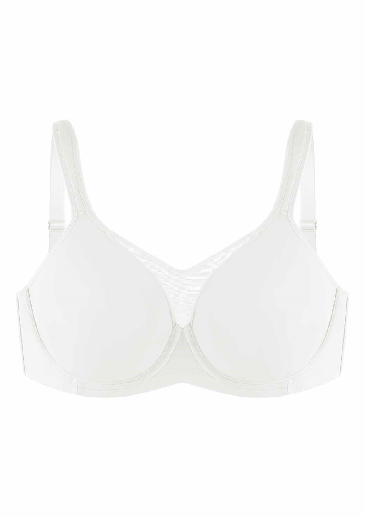 (Cardi B recommends)CoolComfort Smoothing Unlined Underwire Minimizer Bra