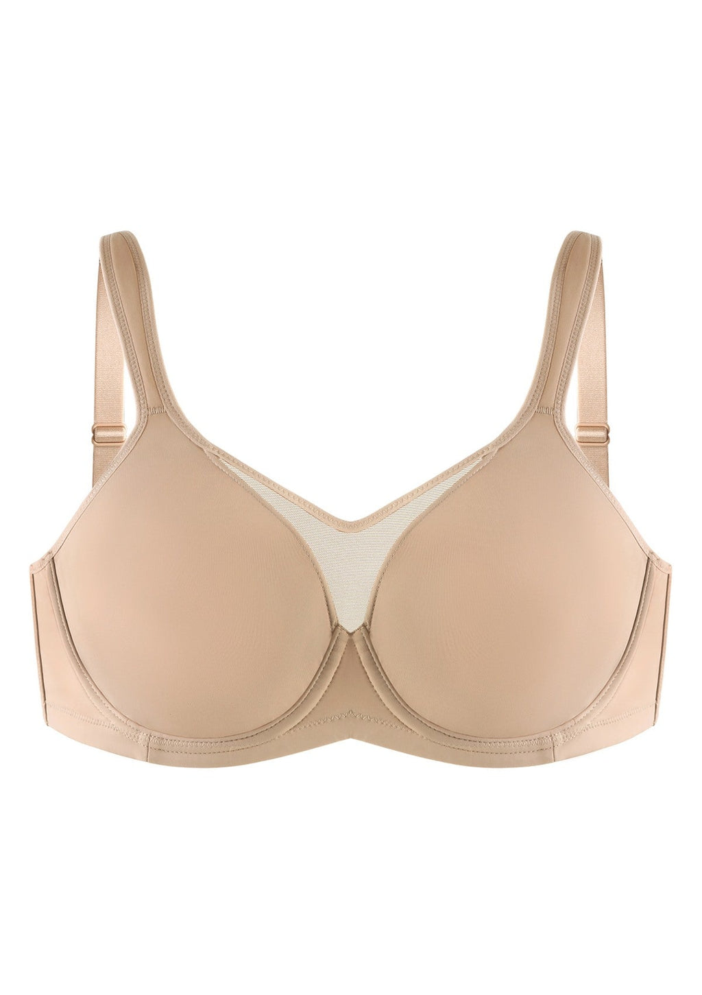 (Cardi B recommends)CoolComfort Smoothing Unlined Minimizer Underwire Bra