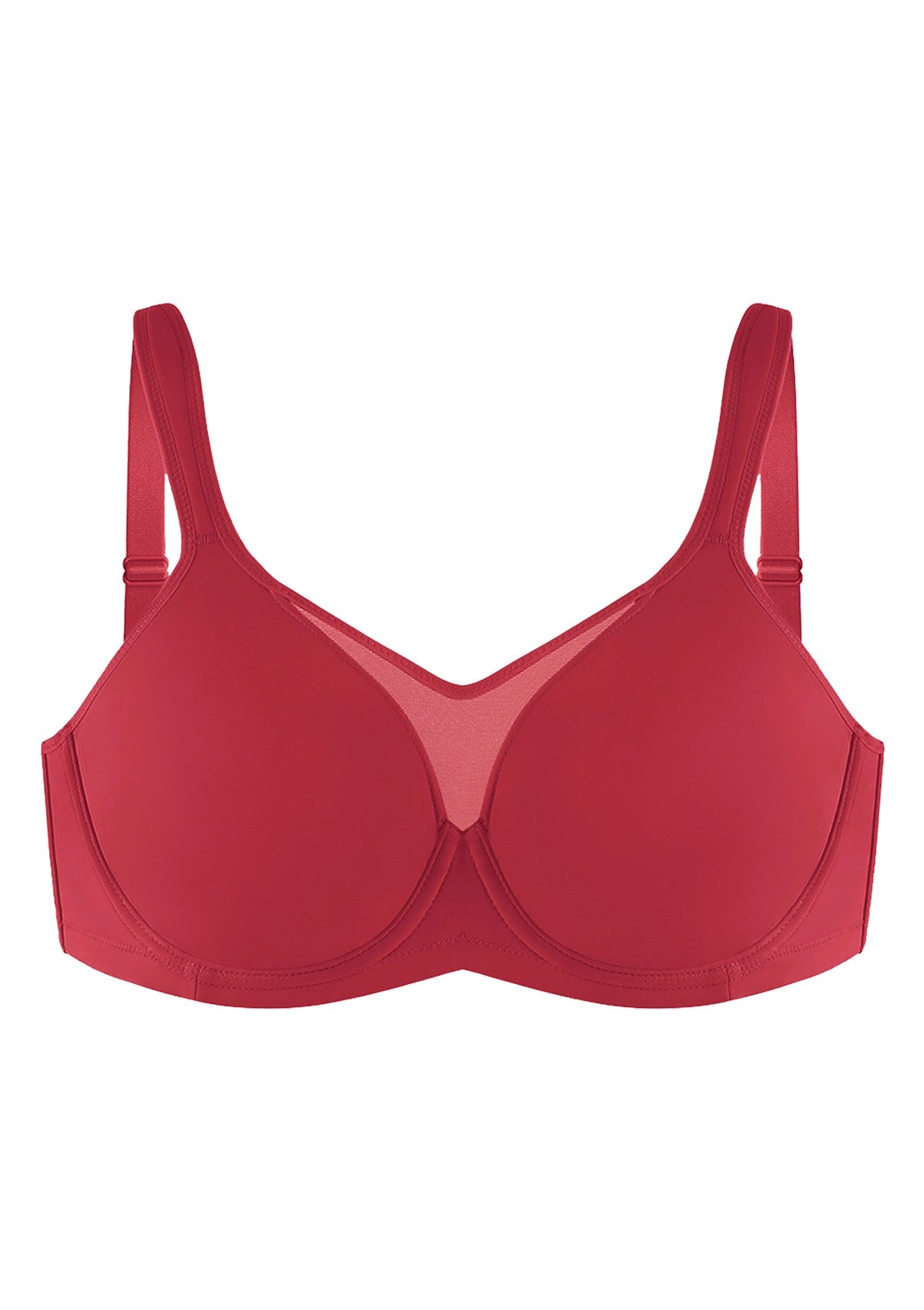 (Cardi B recommends)CoolComfort Smoothing Unlined Underwire Minimizer Bra