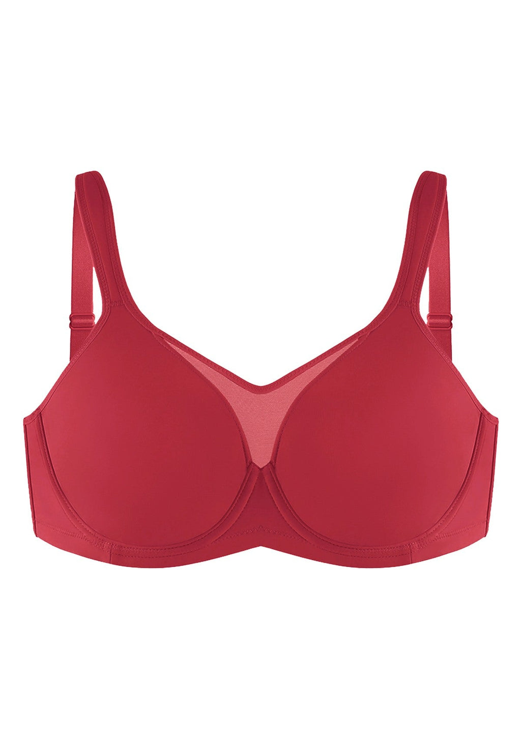 (Cardi B recommends)CoolComfort Smoothing Unlined Minimizer Underwire Bra