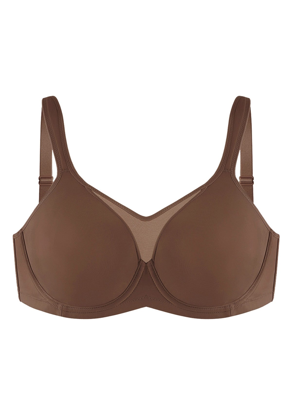 (Cardi B recommends)CoolComfort Smoothing Unlined Underwire Minimizer Bra