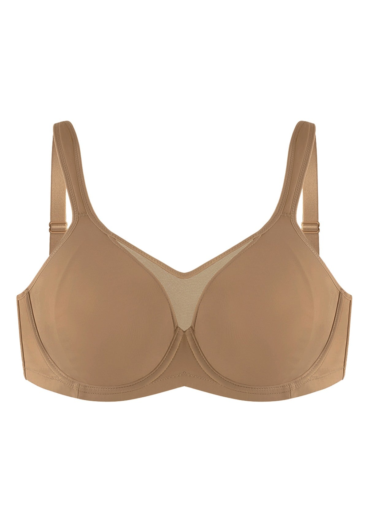 (Cardi B recommends)CoolComfort Smoothing Unlined Minimizer Underwire Bra