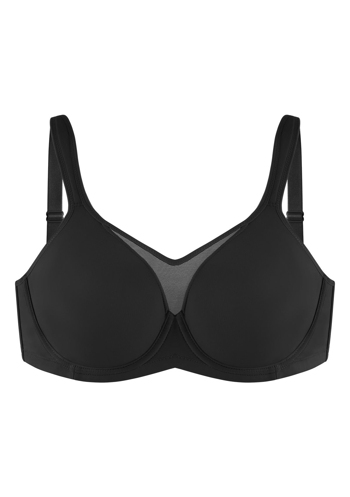 (Cardi B recommends)CoolComfort Smoothing Unlined Minimizer Underwire Bra