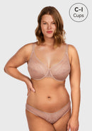 Bramela Enchante Pink Lace Underwire Bra-1