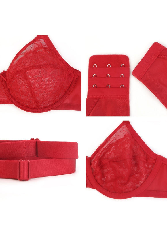 Bramela Enchante Pink Lace Underwire Bra