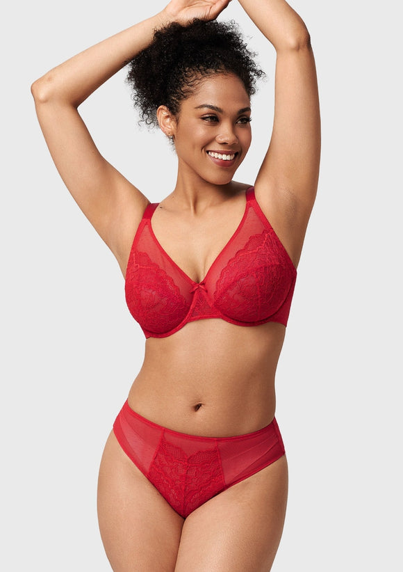 Bramela Enchante Pink Lace Underwire Bra