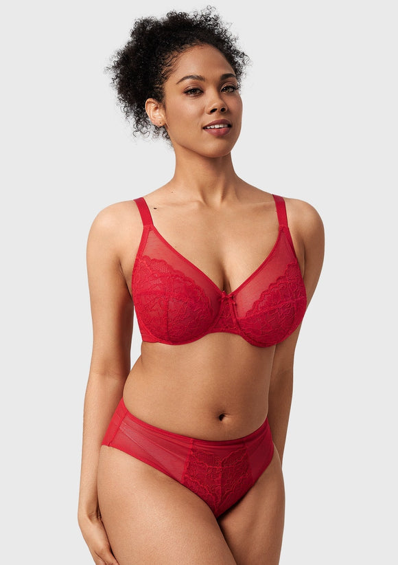 Bramela Enchante Pink Lace Underwire Bra