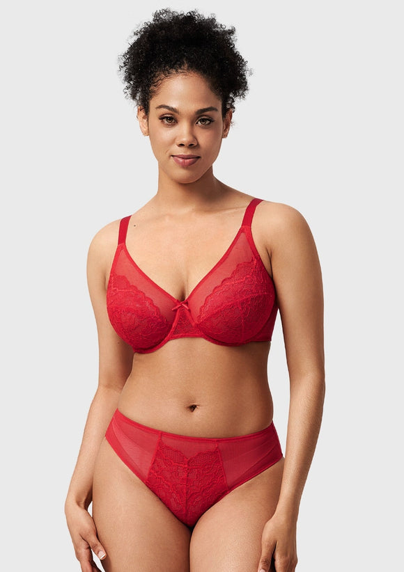 Bramela Enchante Pink Lace Underwire Bra