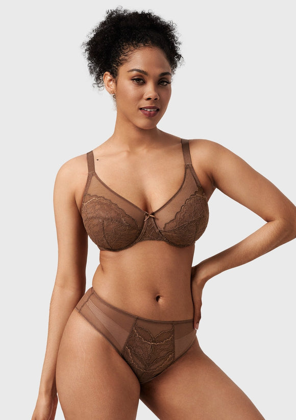 Bramela Enchante Pink Lace Underwire Bra