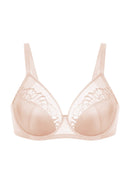 Bramela Pearl Shimmer Unlined Plus Size Full Coverage Underwire Comfortable Bra-20