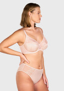 Bramela Pearl Shimmer Unlined Plus Size Full Coverage Underwire Comfortable Bra-18