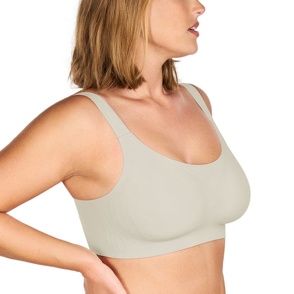 Songful Smooth Fit U-Neck Plus Size Wireless All-Day Comfort Full Coverage T-shirt Bra