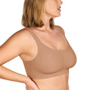 Songful Smooth Fit U-Neck Plus Size Wireless All-Day Comfort Full Coverage T-shirt Bra-12