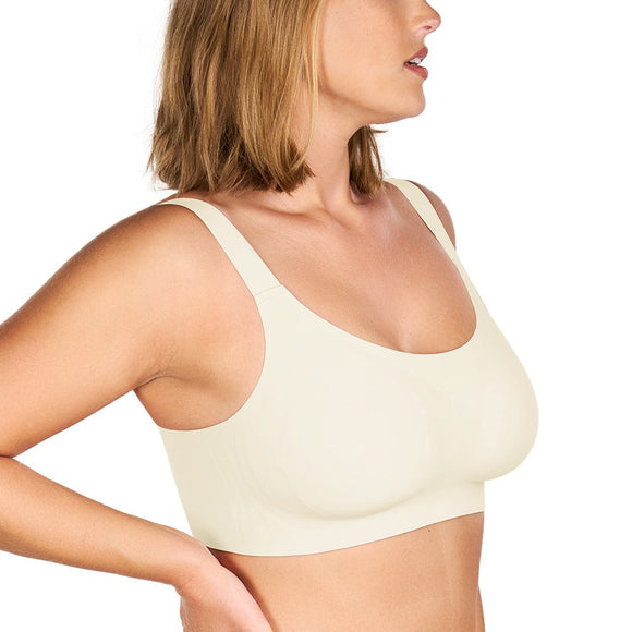Songful Smooth Fit U-Neck Plus Size Wireless All-Day Comfort Full Coverage T-shirt Bra