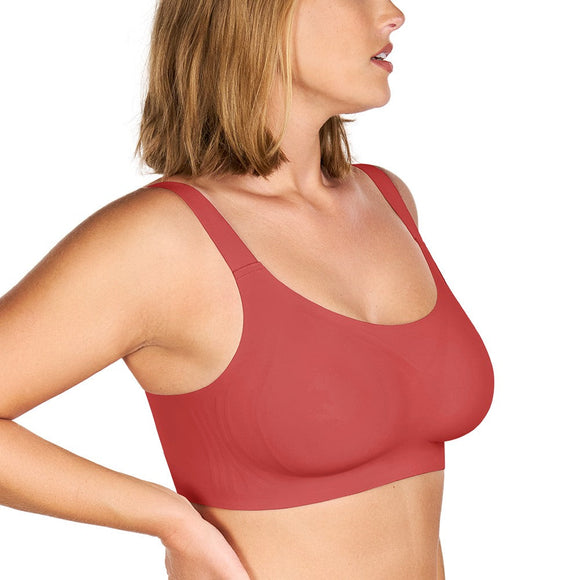 Songful Smooth Fit U-Neck Plus Size Wireless All-Day Comfort Full Coverage T-shirt Bra