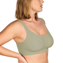 Songful Smooth Fit U-Neck Plus Size Wireless All-Day Comfort Full Coverage T-shirt Bra-20