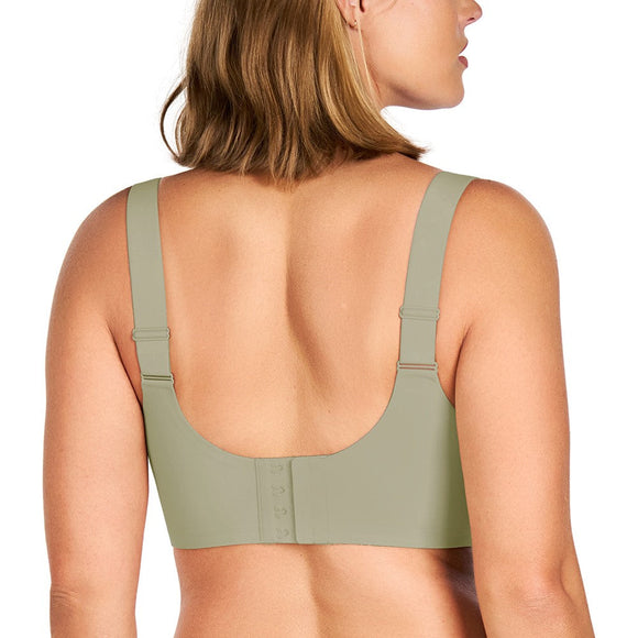 Songful Smooth Fit U-Neck Plus Size Wireless All-Day Comfort Full Coverage T-shirt Bra