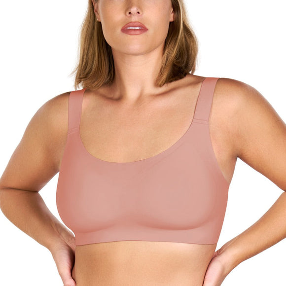 Songful Smooth Fit U-Neck Plus Size Wireless All-Day Comfort Full Coverage T-shirt Bra