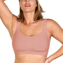 Songful Smooth Fit U-Neck Plus Size Wireless All-Day Comfort Full Coverage T-shirt Bra-35
