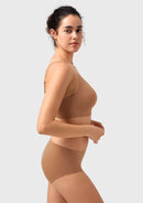Songful CloudSoft Wireless Comfort  V-Neck Seamless Full Coverage Supportive T-shirt Bra-14