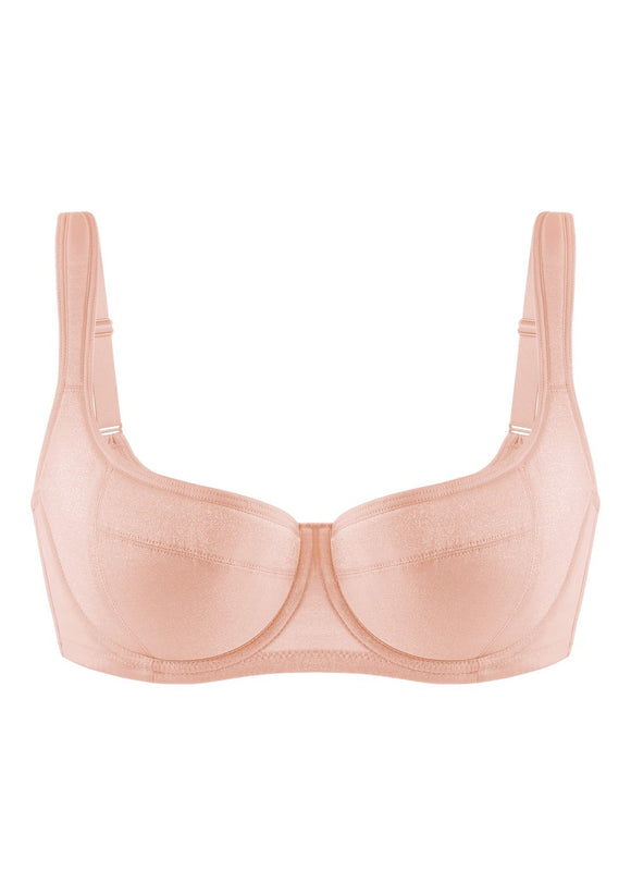 Starry Night Lightly Lined Lightly Padded Plus Size Balconette Bra