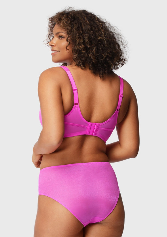 Starry Night Lightly Lined Lightly Padded Plus Size Pink Balconette Bra