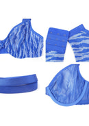 Zebra Wild Unlined Underwire Mesh Bra-13
