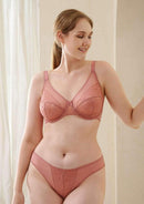Bramela Enchante Pink Lace Underwire Bra-13