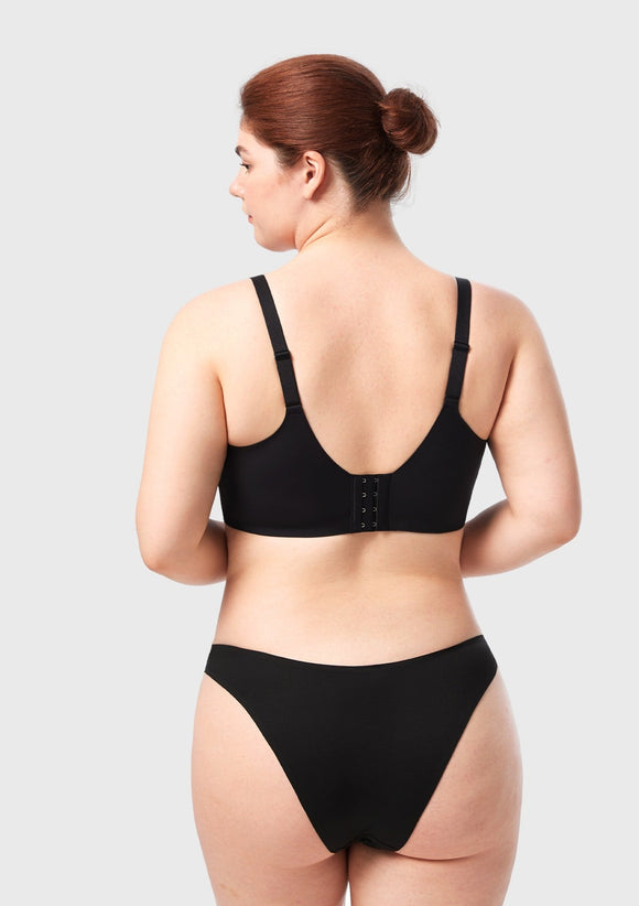 Bramela Auri Seamless Lace Support Bra Full Coverage Underwire Comfort Fit