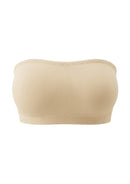 Wireless Plus Size Strapless Bra with Non-Slip Silicone & Moisture-Wicking Cups-5