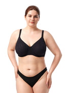 Bramela Auri Seamless Lace Support Bra Full Coverage Underwire Comfort Fit-14