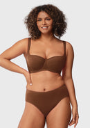 Starry Night Lightly Lined Lightly Padded Plus Size Balconette Bra-17