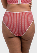 Bramela Christmas Holiday Edit Printed Mesh Panty Breathable Soft Full Coverage Comfort Fit-9
