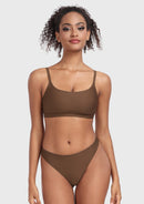 Wireless Seamless Comfort Bralette Cami Unlined Sports Bra Breathable-2