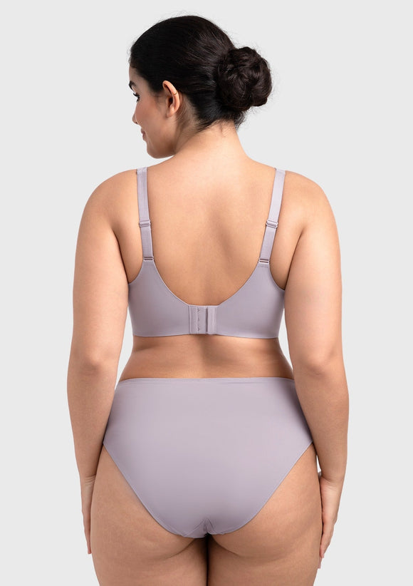 Bramela Esme Minimizer Bras for Women Plus Size Full Coverage No Padding Unlined T Shirt Bra Seamless Underwire Cool Comfort Daily Bras
