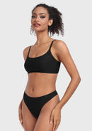 Wireless Seamless Comfort Bralette Cami Unlined Sports Bra Breathable-8
