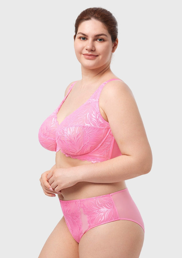 Bramela Grace Lace Bra Full Coverage Sexy Lift Comfortable