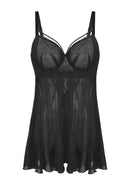 Romantic Lace Underwire Babydoll for Special Nights-6