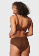 Starry Night Lightly Lined Lightly Padded Plus Size Balconette Bra-18