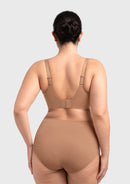 Bramela Auri Seamless Lace Support Bra Full Coverage Underwire Comfort Fit-6