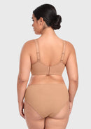 Bramela Joan Comfortzone Soft T-Shirt Full Coverage Unlined Unpadded Underwire Plus Size Minimizer Bra Everyday Bra-3