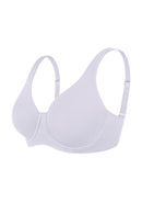 Bramela Esme Minimizer Bras for Women Plus Size Full Coverage No Padding Unlined T Shirt Bra Seamless Underwire Cool Comfort Daily Bras-10
