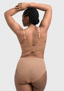 Bramela Willa Wave Plus Size Breathable Mesh Unlined Non-padded Full Coverage Underwire Bra-4