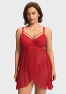 Romantic Lace Underwire Babydoll for Special Nights-1