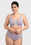 Bramela Esme Minimizer Bras for Women Plus Size Full Coverage No Padding Unlined T Shirt Bra Seamless Underwire Cool Comfort Daily Bras-6