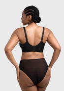 Bramela Luxe Bloom Plus Size Unlined Underwire Bra-6