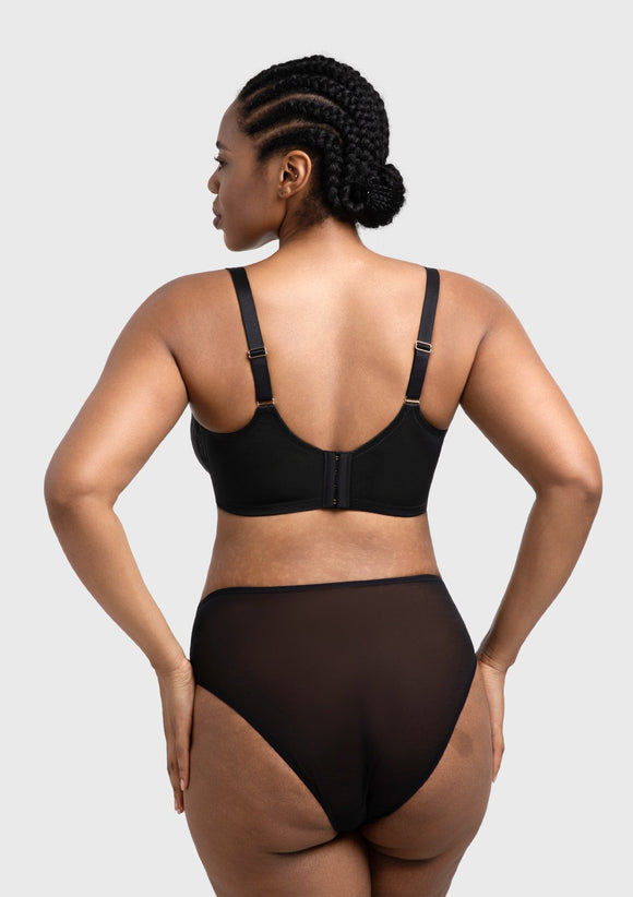 Bramela Luxe Bloom Plus Size Unlined Underwire Bra
