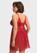 Romantic Lace Underwire Babydoll for Special Nights-2