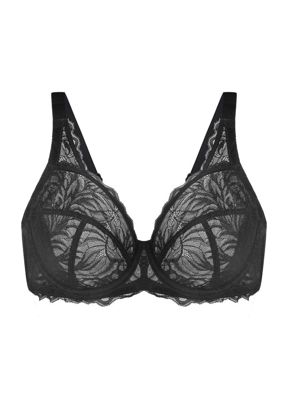 Bramela Grace Lace Bra Full Coverage Sexy Lift Comfortable